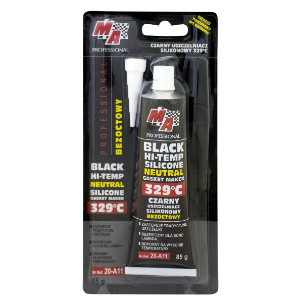 Silicon etansare negru – 85g, rezistent până la 329°C [1]