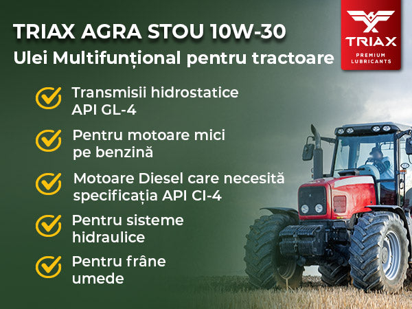 TRIAX Agra STOU 10W-30 Super Tractor (Transmisie, Hidraulic, Wet Brake) [2]