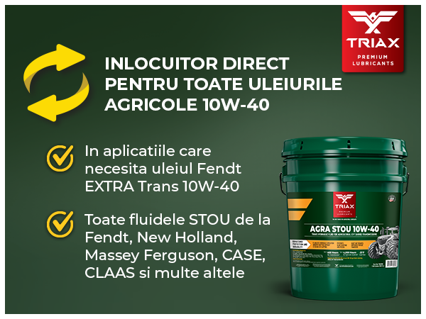 TRIAX AGRA STOU VARIO 10W-40 - CVT (Vario) Transmission & Hydraulic [2]