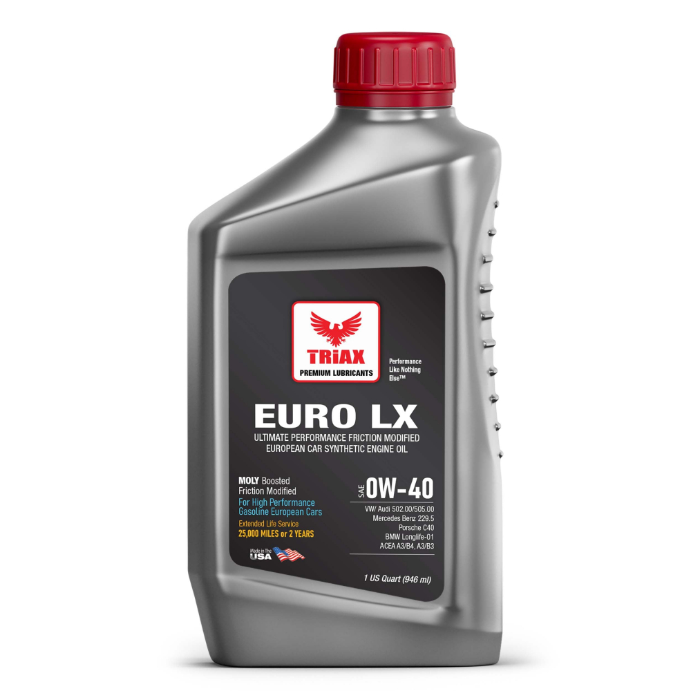 TRIAX Euro LX 0W-40 Full Synthetic/ Benzina | BMW LL-01 | MB 229.5 [1]