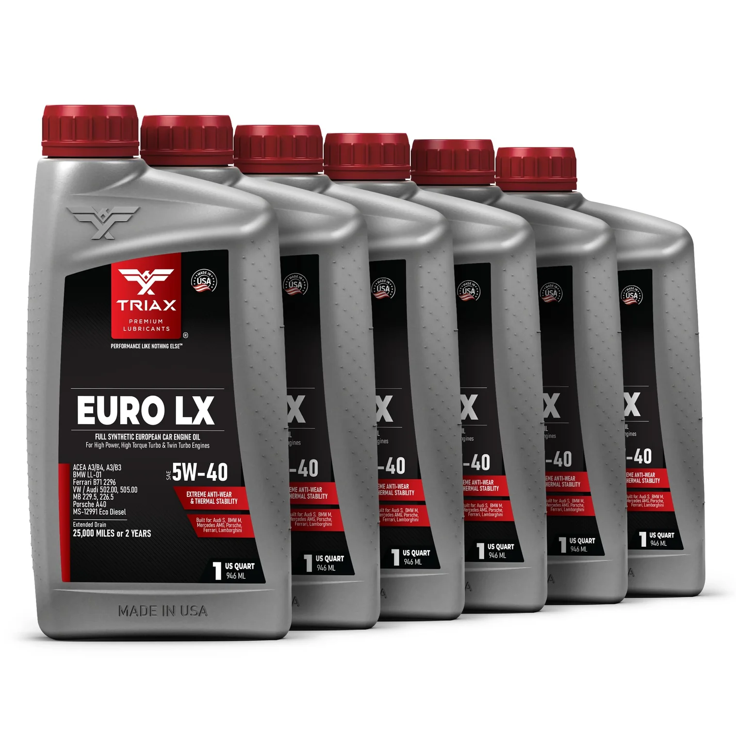 TRIAX Euro LX 5W-40 Full Synthetic | MB 229.50, BMW LL-01, VW 502.00 [3]