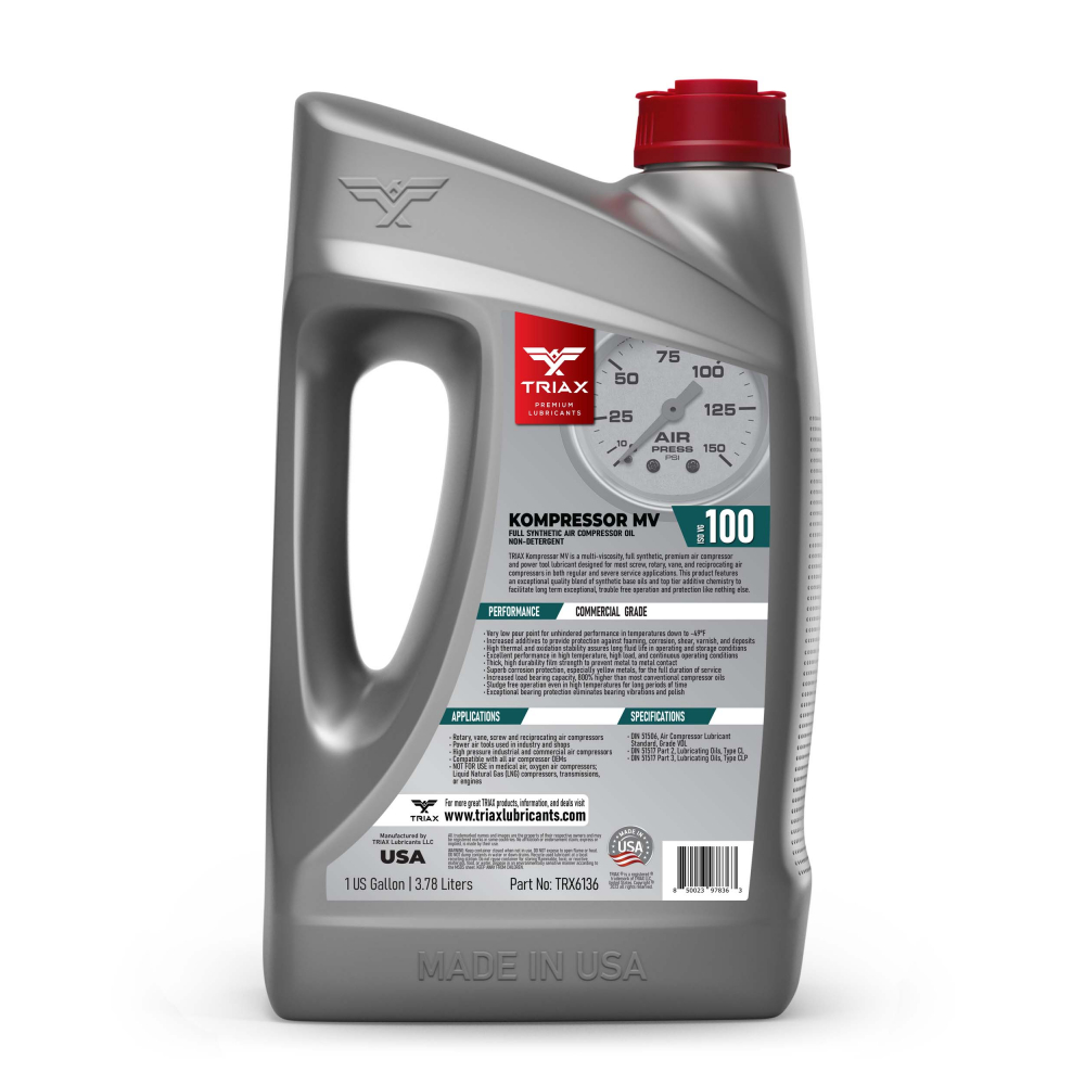 TRIAX Kompressor MV ISO 100 Full Sintetic Ulei compresor aer [2]