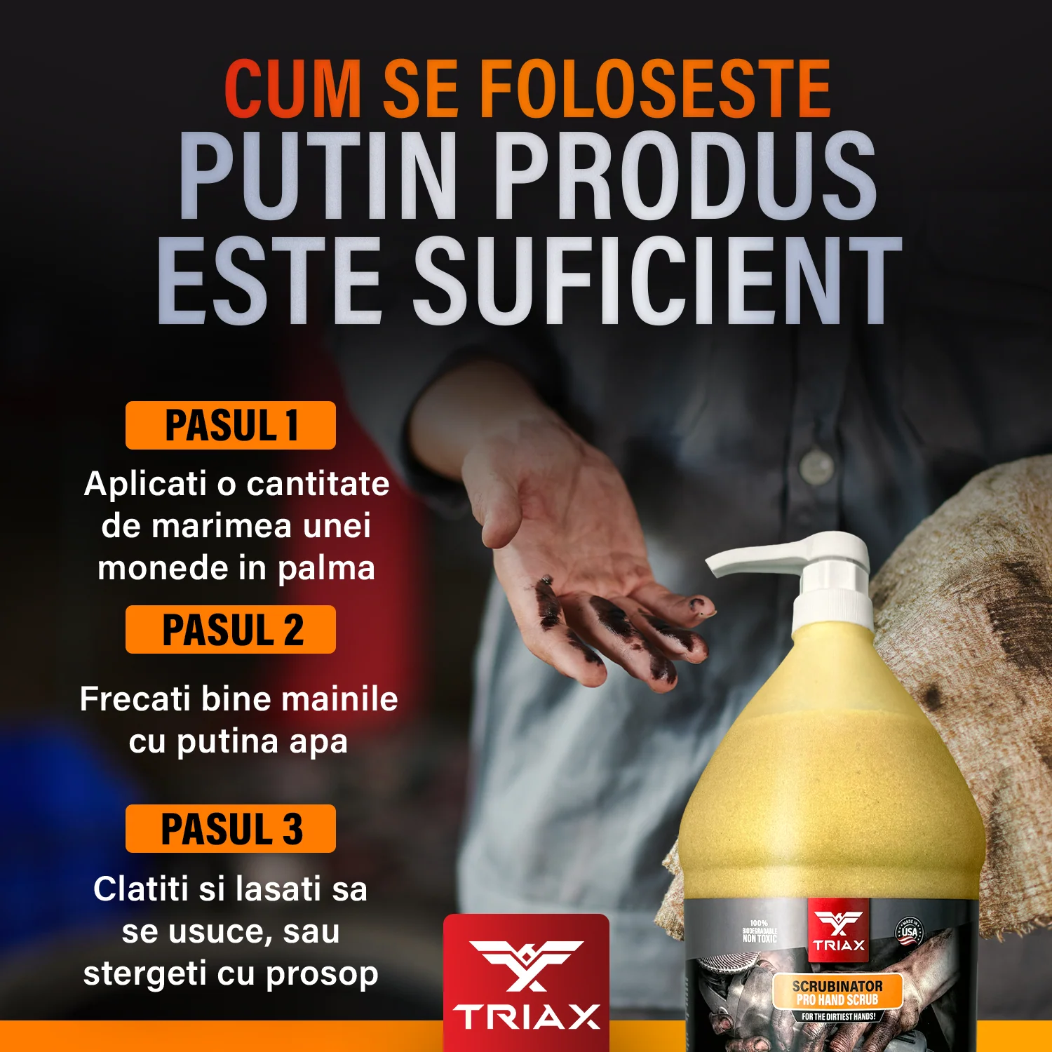 Triax Scrubinator - Pasta de curatare pentru maini [2]