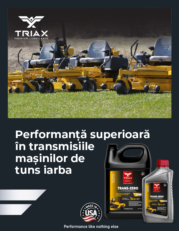 TRIAX TRANS ZERO 20W-50 - Ulei transmisii hidrostatice pentru masini tuns iarba [3]
