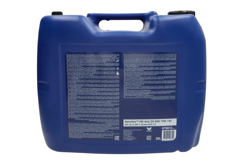 VALVOLINE HD AXLE 75W140 20L [2]