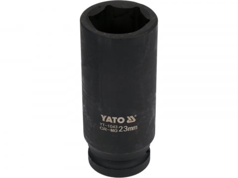 CHEIE TUBULARĂ DE IMPACT HEXAGONALĂ ADÂNCĂ 1/2''X23MM YATO YT-1043 [1]