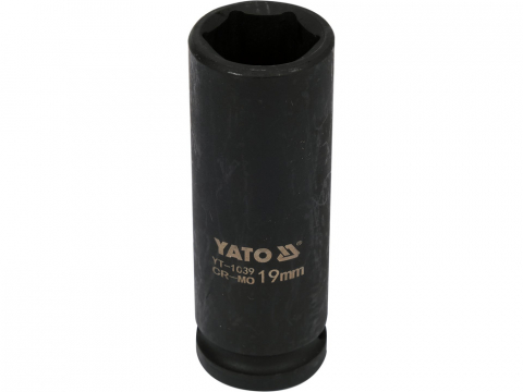 Cheie tubulară de impact lungă 19 mm 1/2" Yato YT-1039 [1]