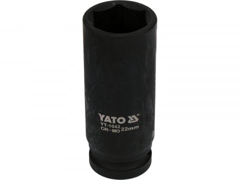 Cheie tubulară de impact lungă 22 mm 1/2" YATO YT-1042 [1]