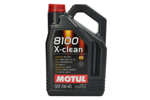 Ulei 5W40 - MOTUL 8100 X-CLEAN 5W40 C3 4L