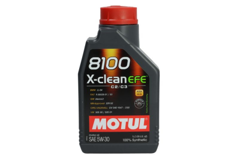 Ulei 5W30 - MOTUL 8100 X-CLEAN EFE 5W30 1L