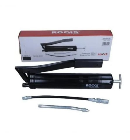 ULEI PENTRU UTILAJE AGRICOLE - Pistol manual de gresat (decalimetru), 500 ml ROOKS