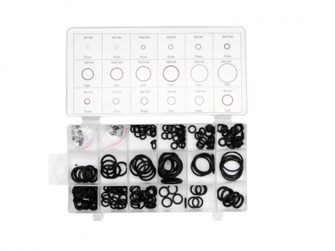 ACCESORII AUTO - Set 225 O-ring garnituri din cauciuc Yato YT-06877