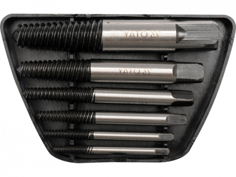 SCULE - Set 6 extractoare pentru șuruburi rupte Yato YT-0590