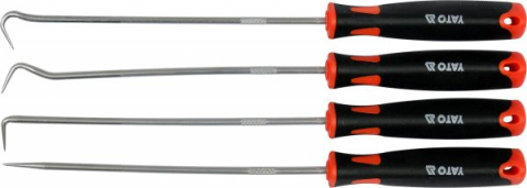 DIVERSE - SET CÂRLIGE LUNGI CU MÂNERE, 4 BUC YATO YT-08429
