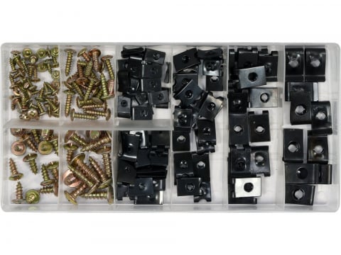 TRUSE SCULE - SET ȘURUBURI ȘI CLEME, 170 BUC