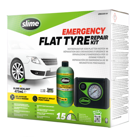 DEPANARE AUTO - SLIME Smart Repair - Kit reparatie pana auto