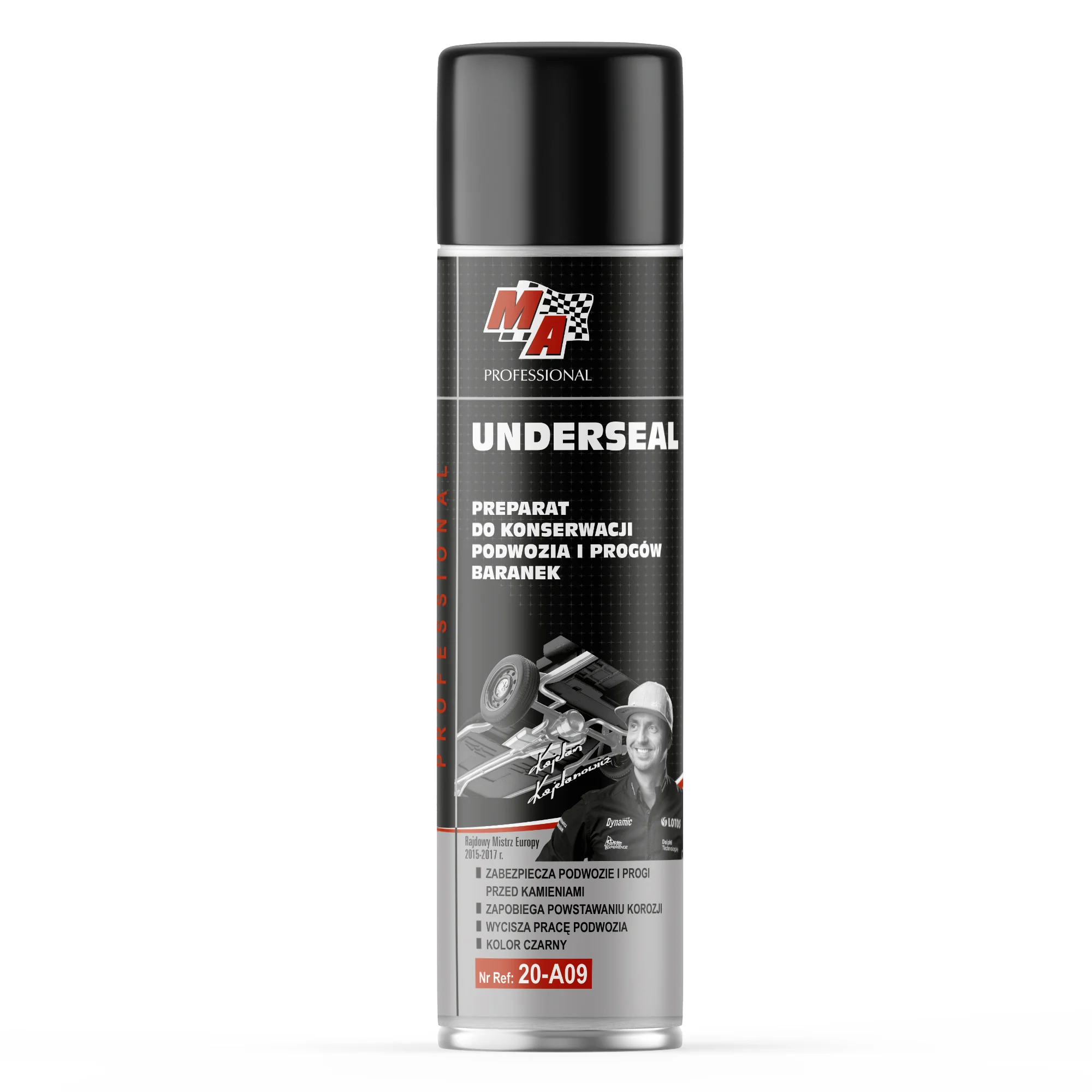 SPRAY SI CHIMICALE AUTO - SPRAY ANTIFON CU BITUM, PROTECȚIE ANTICOROZIVA SASIU SI PRAGURI 600ML