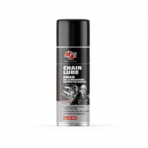 SPRAY SI CHIMICALE AUTO - SPRAY LUBRIFIANT PENTRU LANT MOTOCICLETE 400ML, PROFESSIONAL