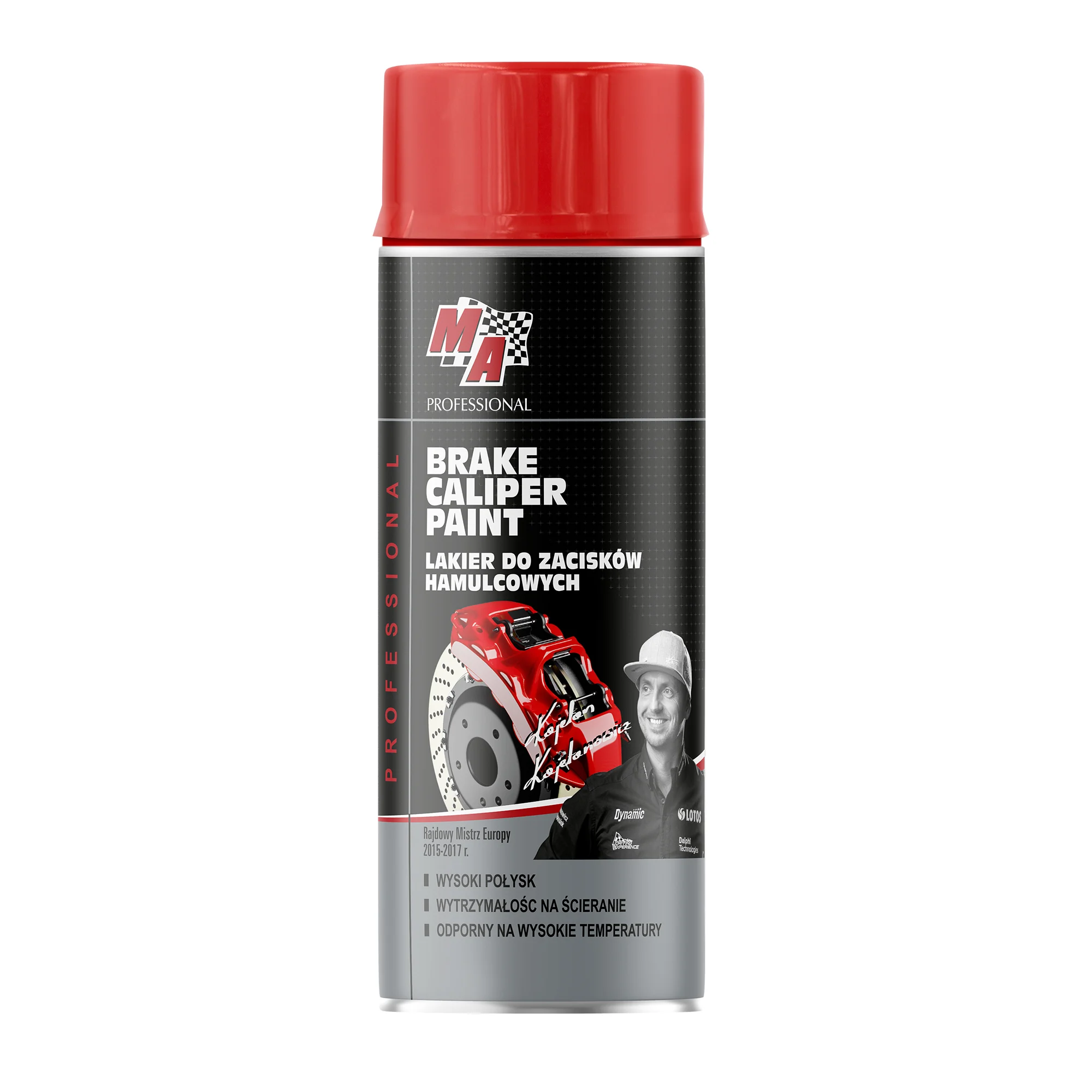 INTRETINERE AUTO - SPRAY VOPSEA TEMPERATURA RIDICATA ROSU 400ml