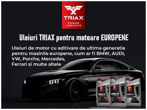 TRIAX Euro LX 0W-40 Full Synthetic/ Benzina | BMW LL-01 | MB 229.5 [2]