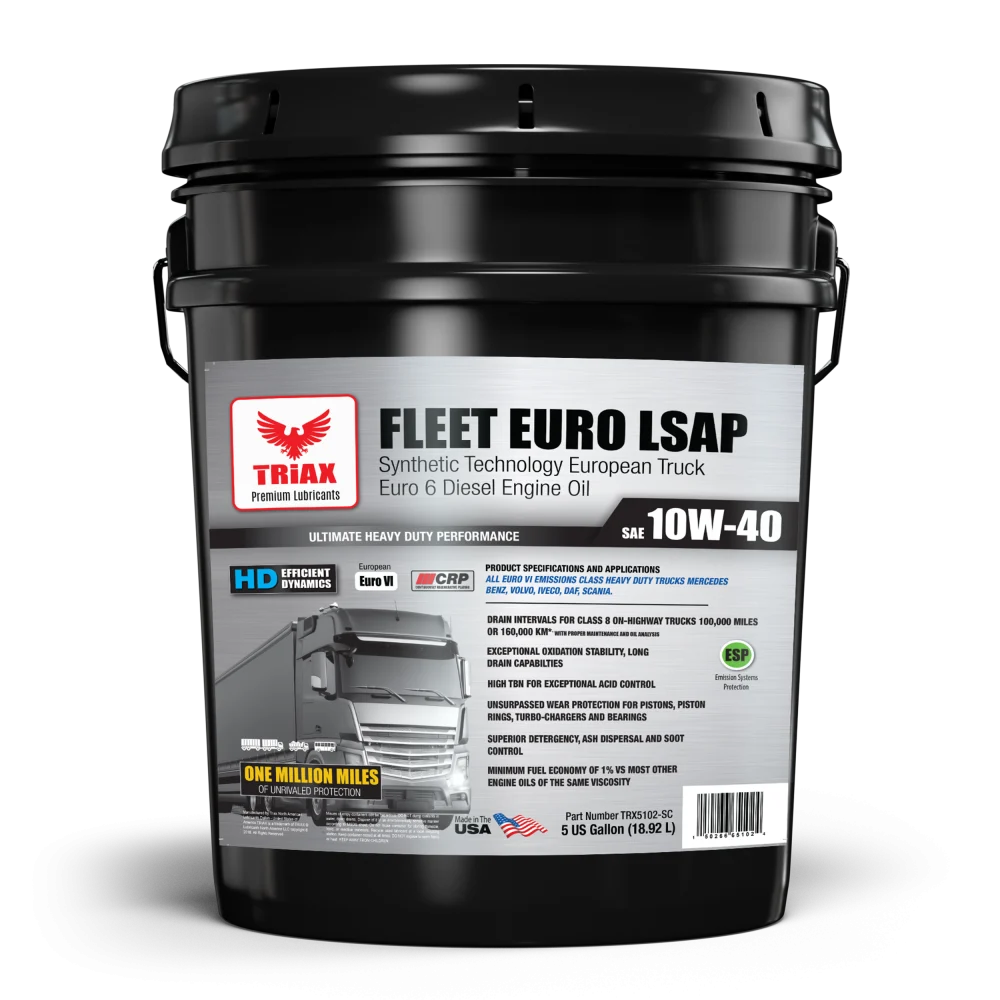 Ulei de motor - TRIAX Fleet Euro LSAP 10W-40 (Euro 6)