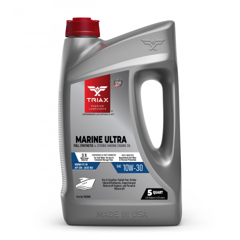 Ulei Moto , ATV si Ambarcatiuni - TRIAX MARINE ULTRA 10W-30 - Ulei Full Sintetic barci si ambarcatiuni marine in 4 Timpi