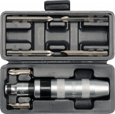 SURUBELNITE - Trusa surubelnita cu impact CR-V + 6 BIȚI YATO YATO YT-2802