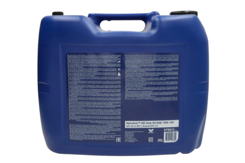 VALVOLINE HD AXLE 75W140 20L [1]