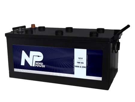 PRODUSE - BATERIE NORD POWER 12V 180AH HEAVY DUTY 1000A 513X223X223 CEH 6800321004902