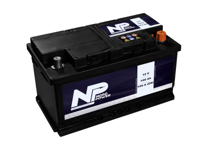 BATERII - BATERIE NORD POWER 12V 100AH HEAVY DUTY 720A 313X175X205 CEH 6001230724902