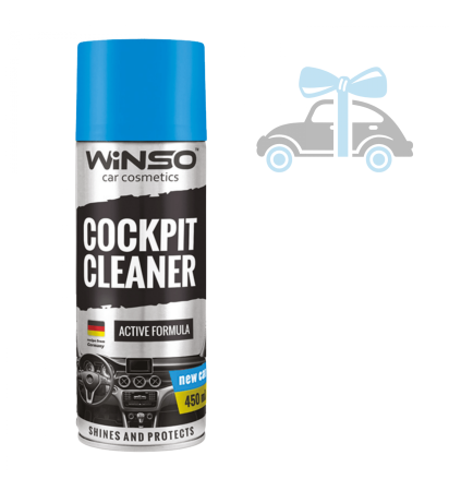 INTRETINERE - SPRAY PENTRU INGRIJIREA COMPONENTELOR DIN PLASTIC ,VINIL , CAUCIUC DIN INTERIORUL MASINII , 450 ML