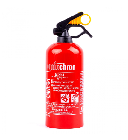 ACCESORII - STINGATOR/EXTINCTOR AUTO CU PULBERE, FĂRĂ SUPORT, 1KG