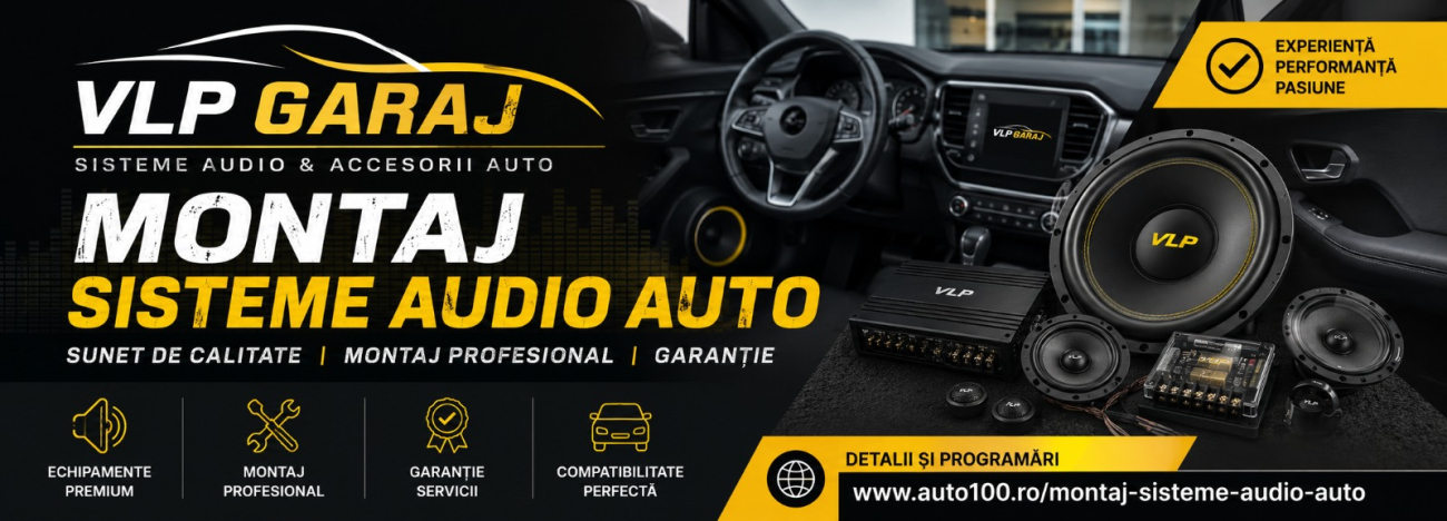 Montaj Sisteme Audio Auto