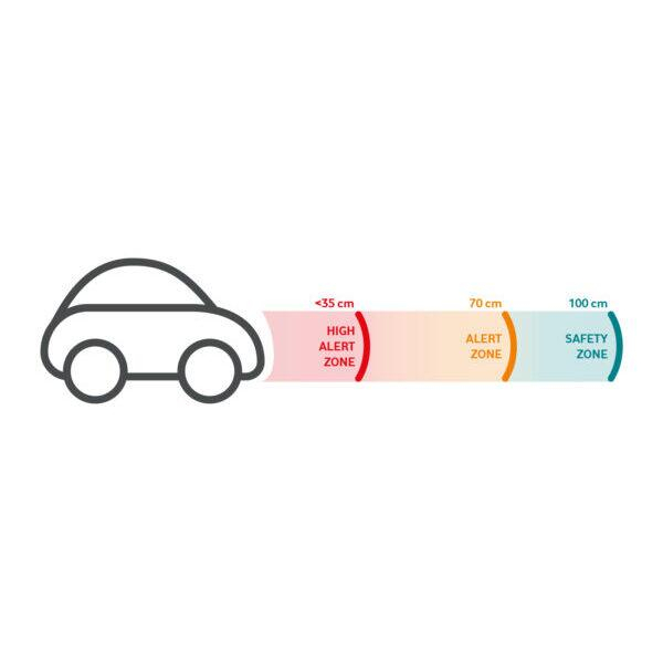 09407 Kit senzori parcare fata Vodafone, cu buzzer ( fara display ) [2]