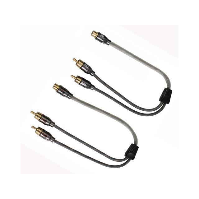 890258 Conector Y RCA 1M/2T, AIV [2]