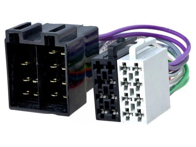 Adaptor radio  Audi VW Skoda la ISO ACC25B [2]