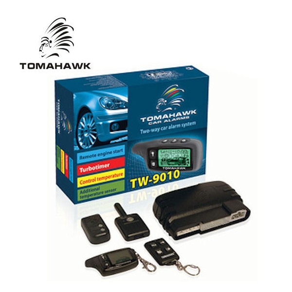 Alarma auto cu pager si pornire motor Tomahawk TW-9010 [6]