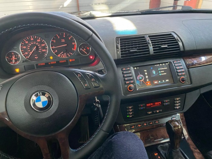 Android auto 9 inchi dedicat BMW E39 E38 X5, 2G RAM [2]