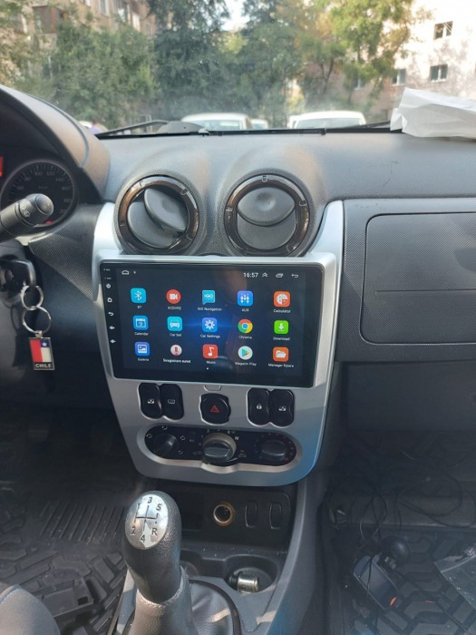 Android auto  Dacia Logan Duster display 9" 2009-2013 [2]