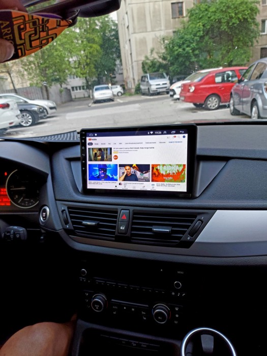 Android auto dsiplay 10" dedicat BMW X1 2009-2012 [3]