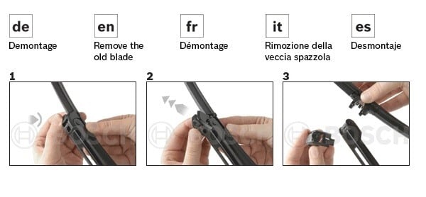Bosch stergatoare set 2 bucati 550mm Aerotwin [3]