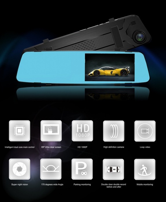 Camera Auto DVR si mers inapoi - DVR-R01 [3]