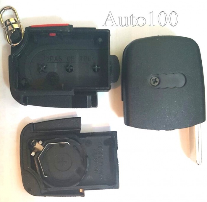 Carcasa telecomanda cheie Audi 3+1 butoane briceag [2]