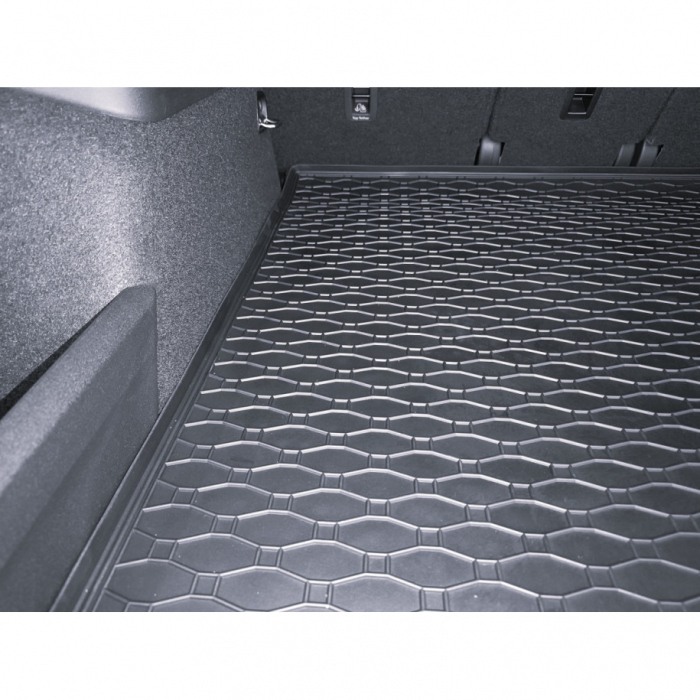 Covoras cauciuc portbagaj Skoda Kodiaq II cu 5 locuri 2024-prezent, Rigum Cehia (fara podea intermediara) [3]