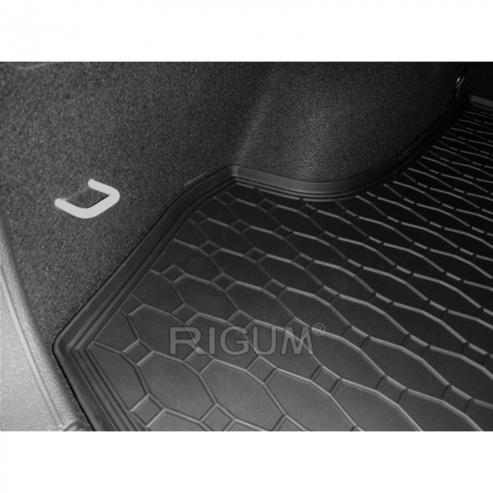 Covoras cauciuc portbagaj VW T-Roc, 12.2017-prezent, Rigum Cehia (portbagaj mai sus) [3]