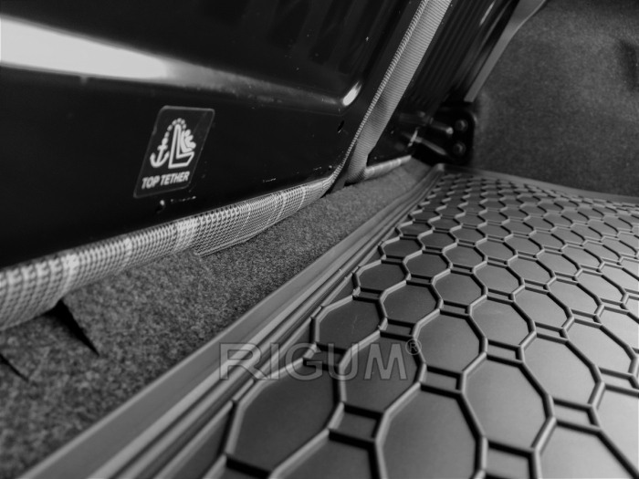 Covoras (tavita) cauciuc portbagaj Fiat 500, 09.2007-prezent, Rigum RKK Cehia [3]