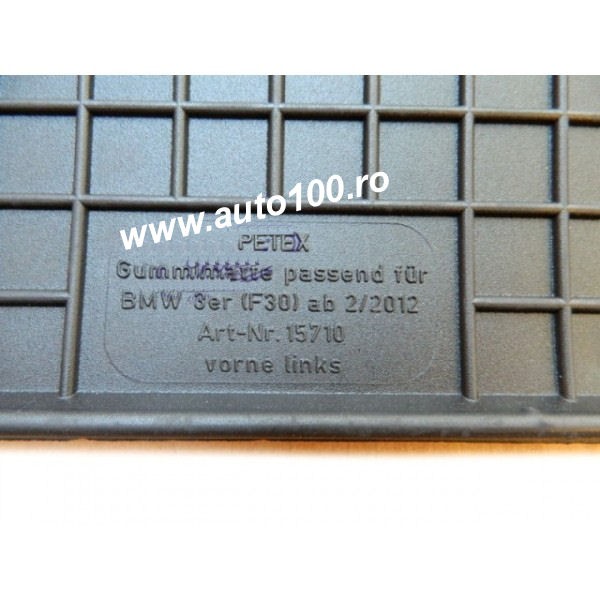 Covorase cauciuc auto BMW seria 3 F30/F31 dupa 2012 [2]