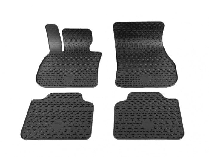 Covorase cauciuc BMW X1 U11 / seria 2 U06, 2022-prezent, fixare cu scai la sofer, Gumarny Zubri Cehia [2]