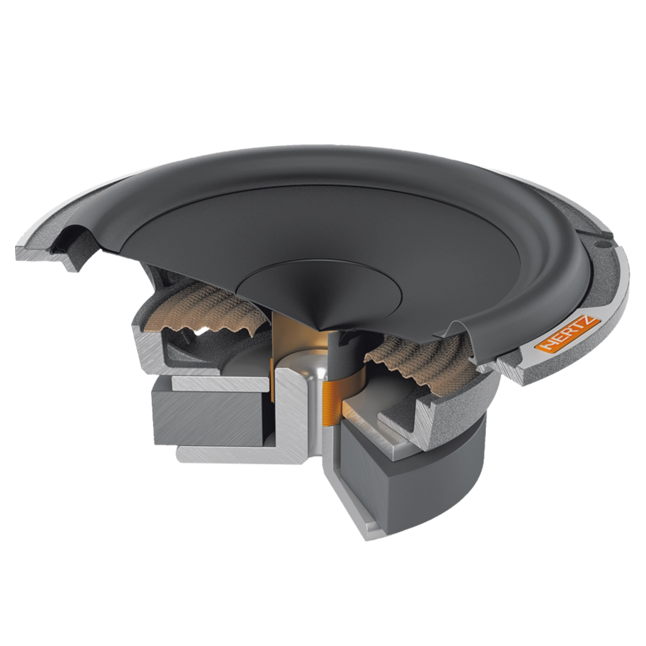 Difuzoare auto Hertz Mille Pro MP 165P.3,  165mm, 100W RMS, 3Ω, 2 difuzoare [2]