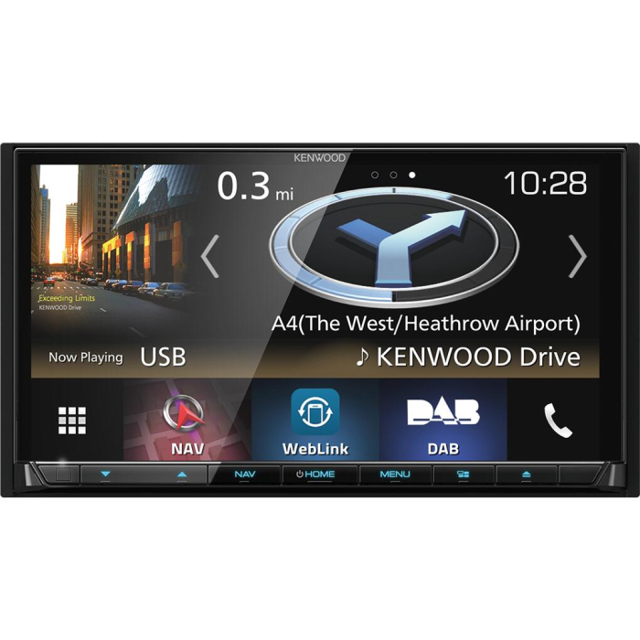 DNX-8180DABS SISTEM 2DIN KENWOOD DE 7" CU NAVIGATIE, DVD, DAB+, CONTROL SMARTPHONE [2]